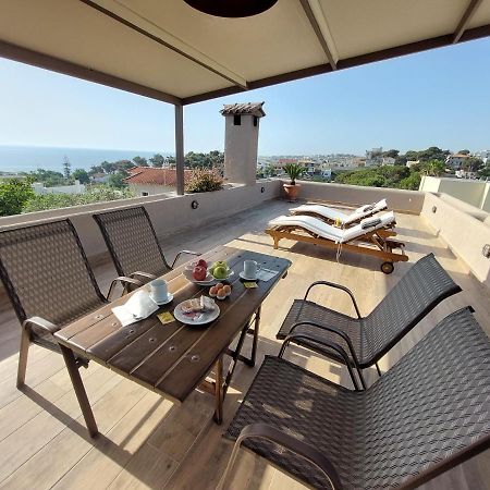 Sea View Apartment 15 Min From Athens Airport Néa Mákri Zewnętrze zdjęcie