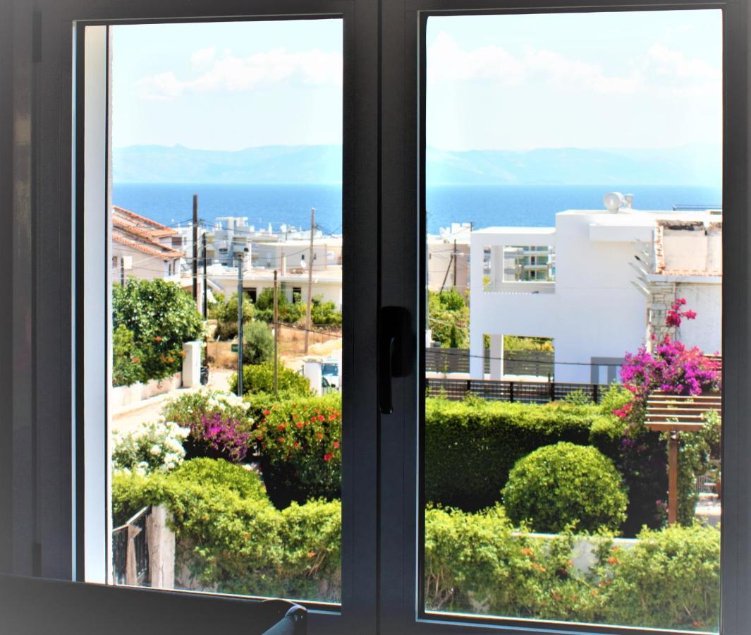 Sea View Apartment 15 Min From Athens Airport Néa Mákri Zewnętrze zdjęcie