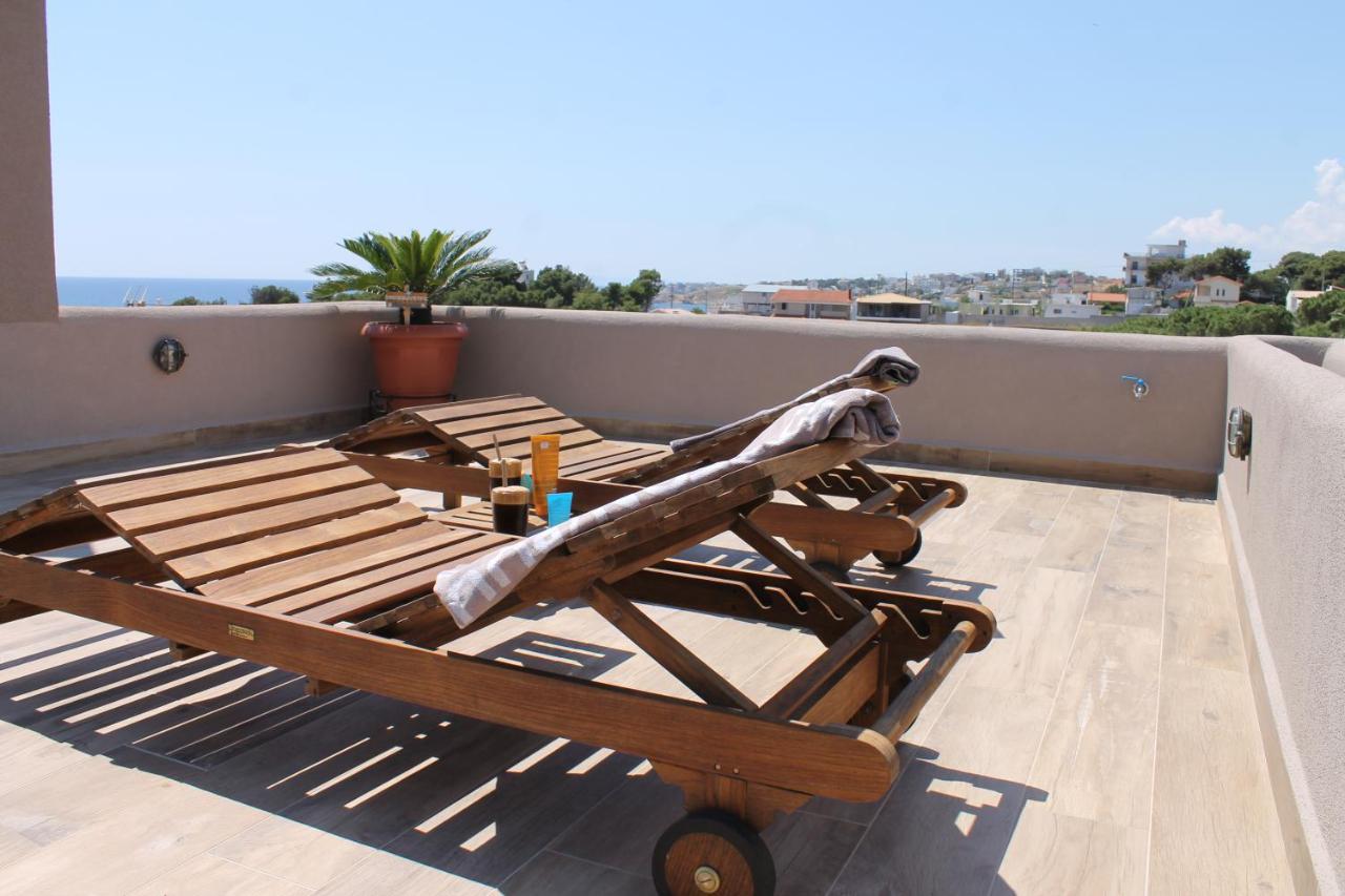 Sea View Apartment 15 Min From Athens Airport Néa Mákri Zewnętrze zdjęcie