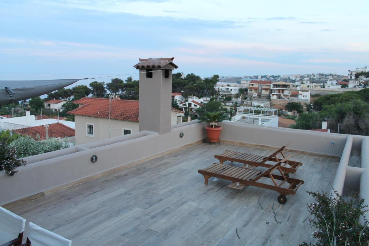 Sea View Apartment 15 Min From Athens Airport Néa Mákri Zewnętrze zdjęcie
