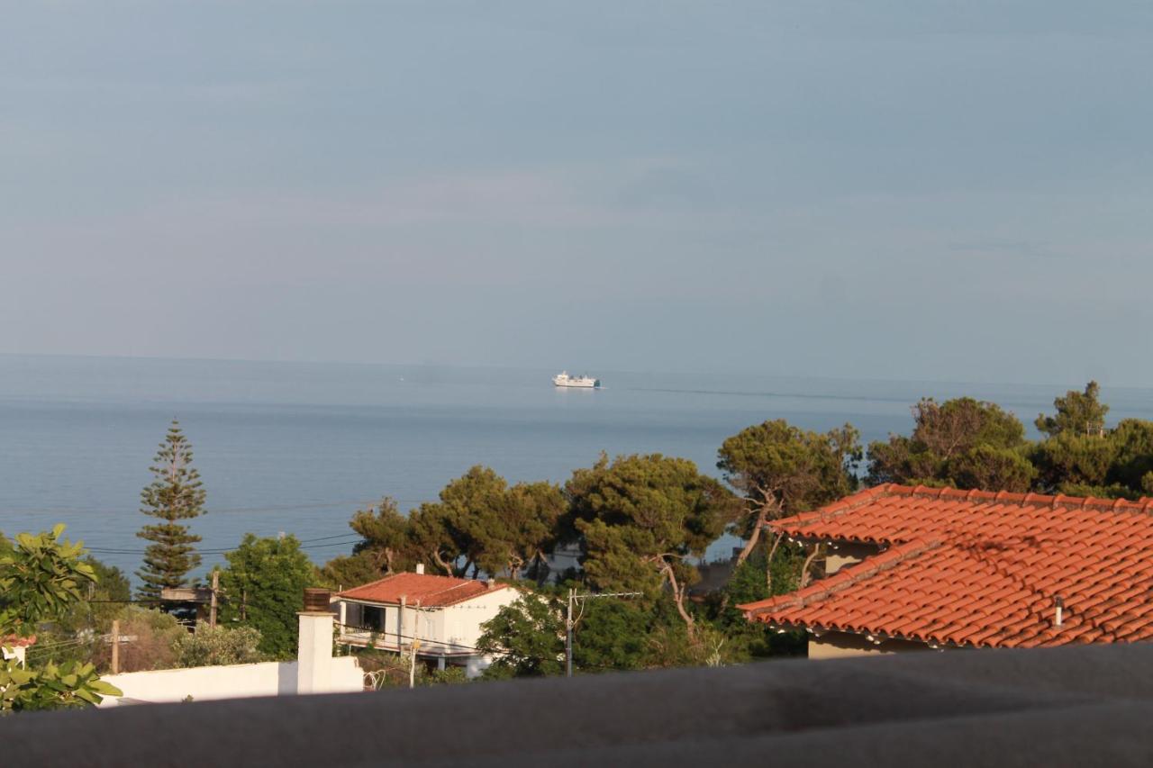 Sea View Apartment 15 Min From Athens Airport Néa Mákri Zewnętrze zdjęcie