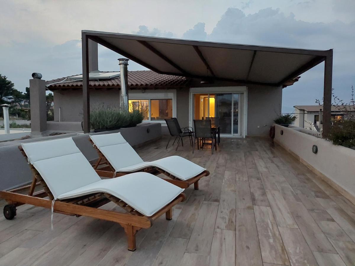 Sea View Apartment 15 Min From Athens Airport Néa Mákri Zewnętrze zdjęcie