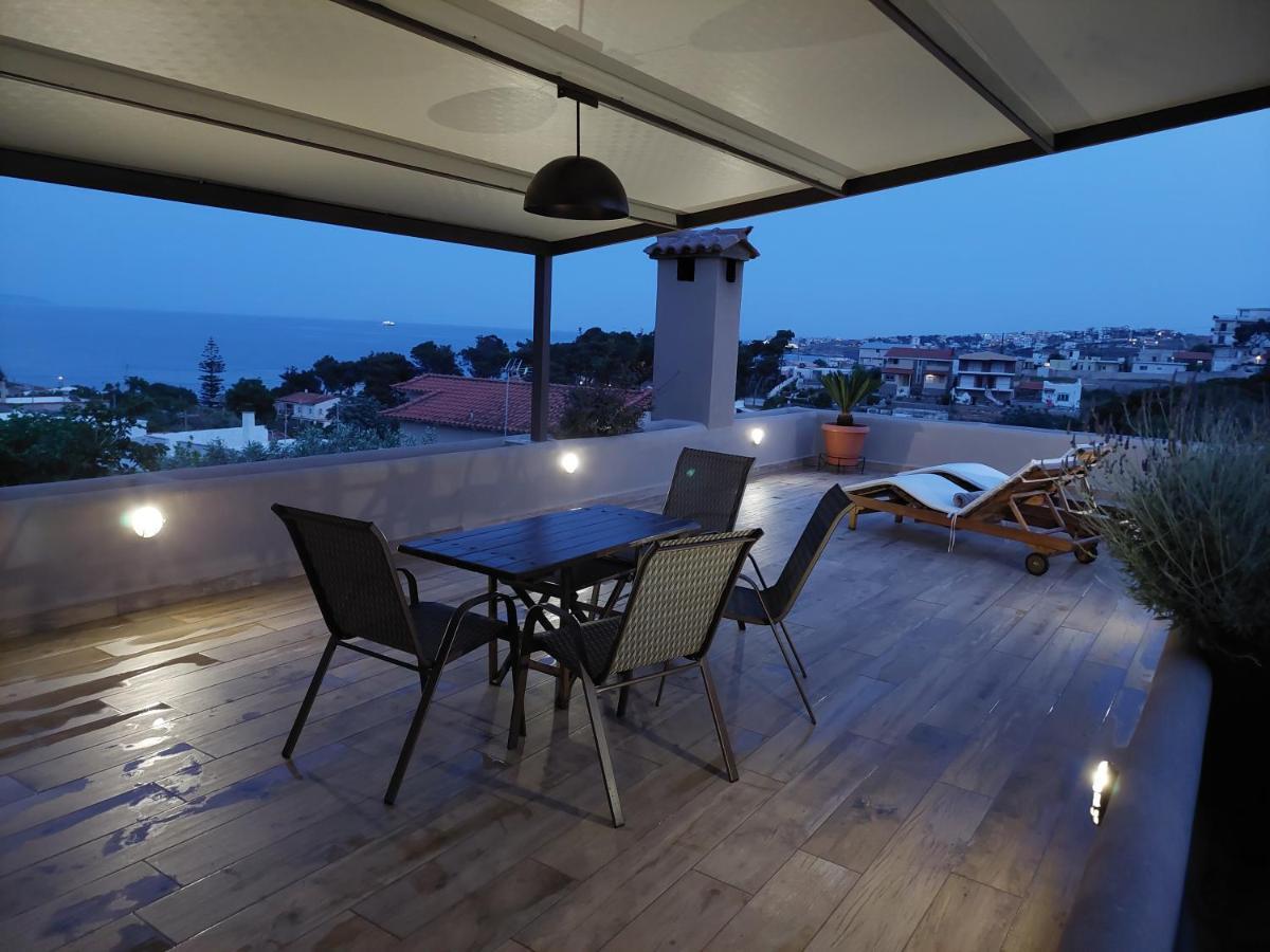 Sea View Apartment 15 Min From Athens Airport Néa Mákri Zewnętrze zdjęcie